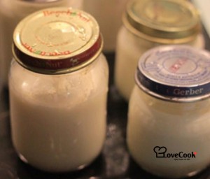 lovecook cách làm sữa chua nha đam