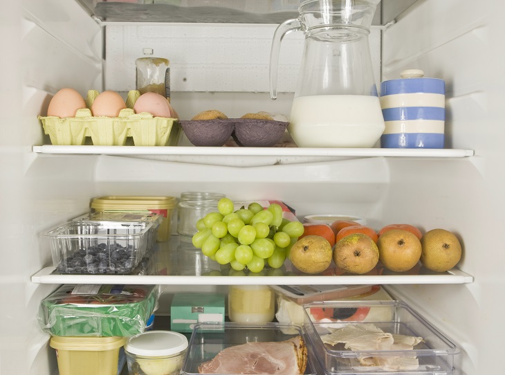 cách sắp xếp đồ ăn trong tủ lạnh